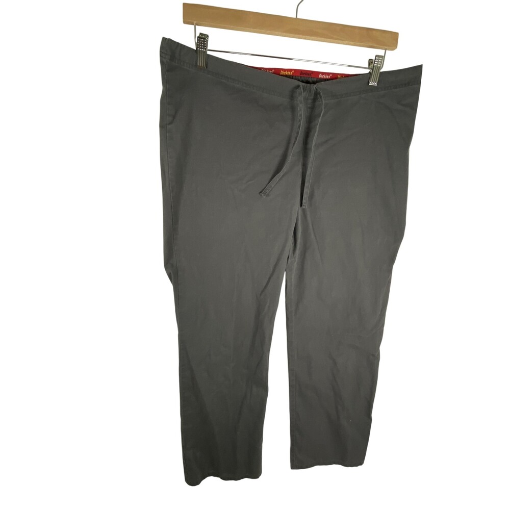 Dickies Sweatpants Mens Medium Gray Drawstring Elastic Waist Workwear Pants